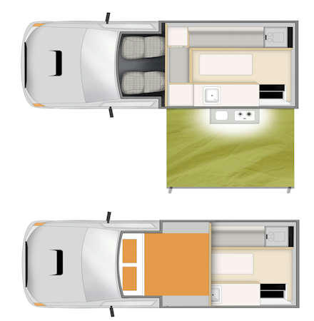Day and Night Floor Plan