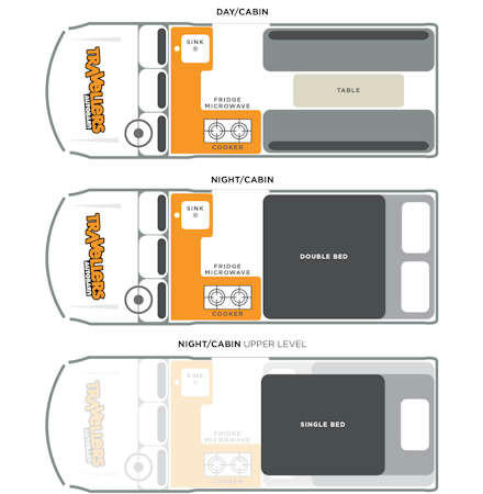 Day and Night Floor Plan