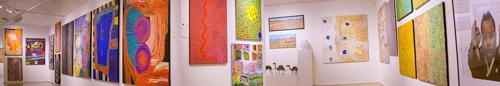 There are over 1,000 works in the Araluen Cultural Precinct