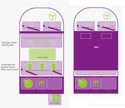 Day and Night Floor Plan