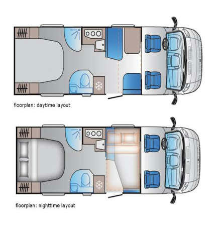 Day and Night Floor Plan