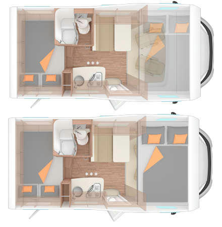 Day and Night Floor Plan