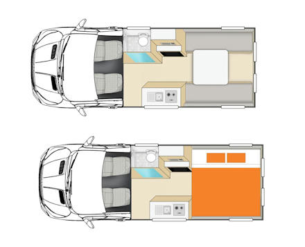 Day and Night Floor Plan
