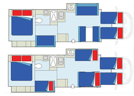 Day and Night Floor Plan