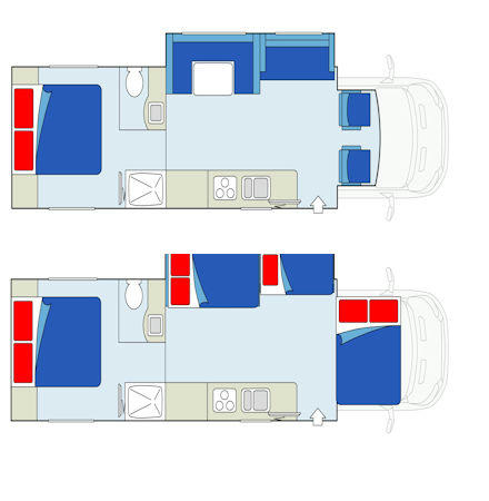 Day and Night Floor Plan