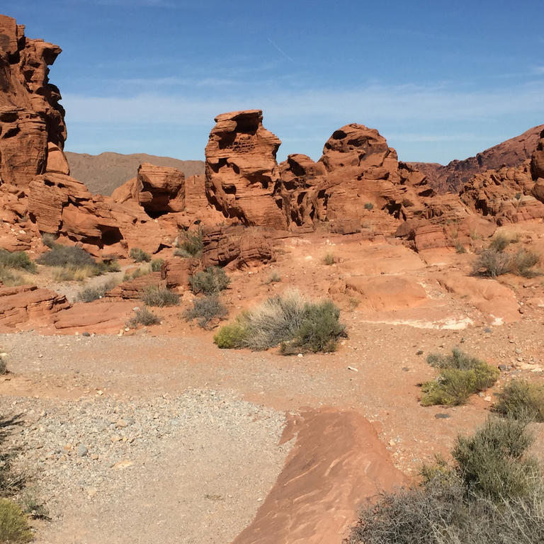 Valley of Fire in an RV