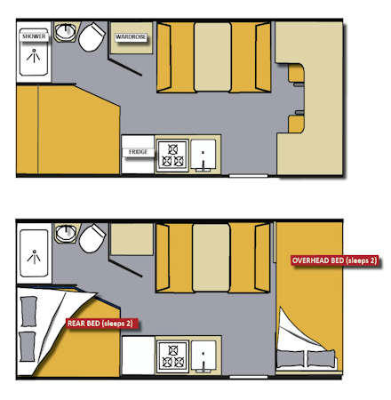 Day and Night Floor Plan