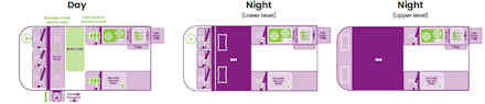 Day and Night Floor Plan