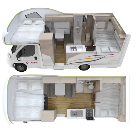 Day and Night Floor Plan