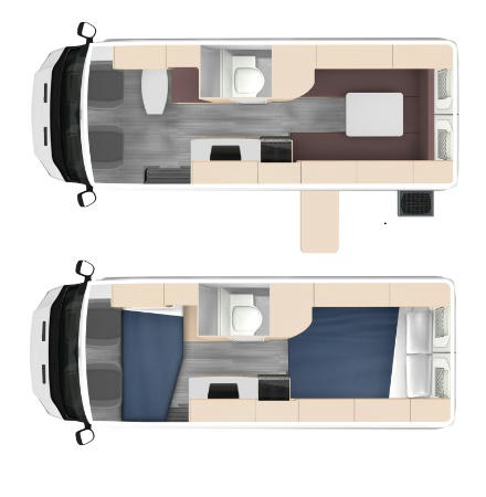 Day and Night Floor Plan