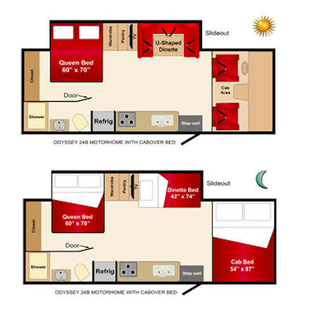Day and Night Floor Plan