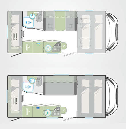Day and Night Floor Plan