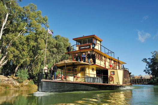 Put the brakes on time - and your campervan rental - to enjoy historic Echuca
