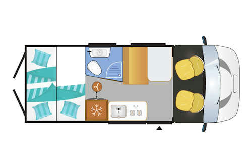 Day and Night Floor Plan