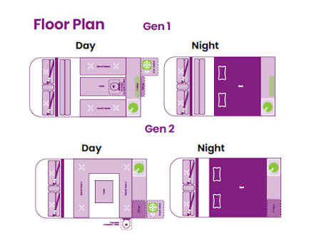 Day and Night Floor Plan