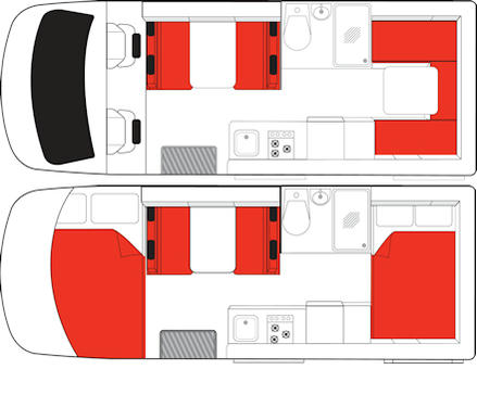 Day and Night Floor Plan
