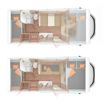 Day and Night Floor Plan