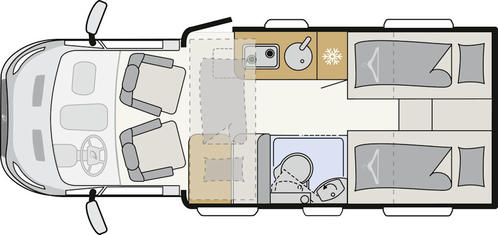 Day and Night Floor Plan