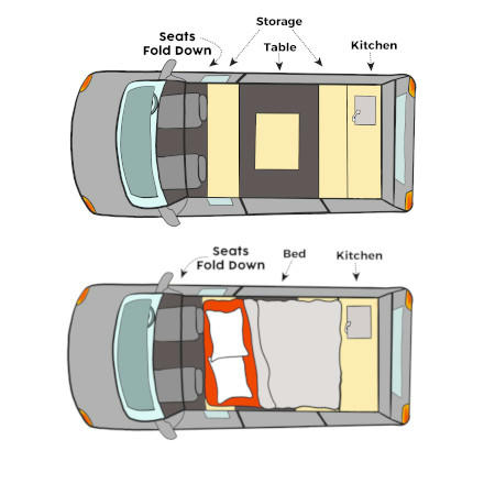 Day and Night Floor Plan