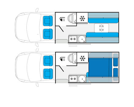 Day and Night Floor Plan