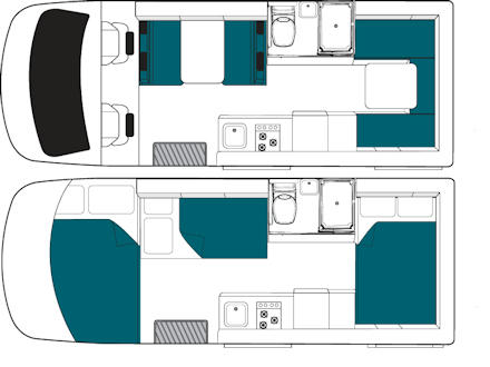Day and Night Floor Plan