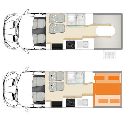 Day and Night Floor Plan