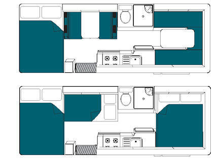 Day and Night Floor Plan