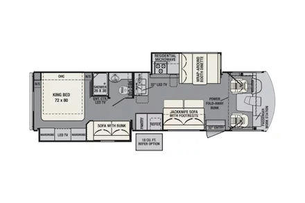 Day and Night Floor Plan