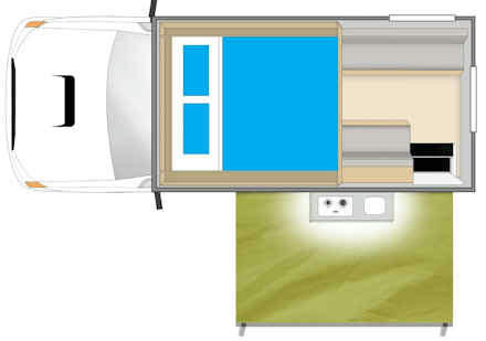 Day and Night Floor Plan