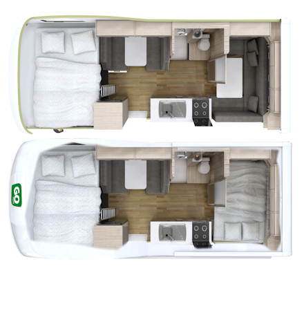 Day and Night Floor Plan